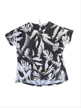 Tryst Tropical Burnout Front Wrap Tee
